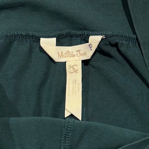 Matilda Jane Pants Y2K Minimalist Boho Retro Earthy Bell Bottom Green Size Small - Picture 2 of 4